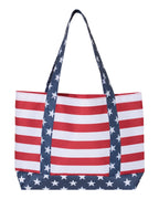 Americana Beach Tote (Name)