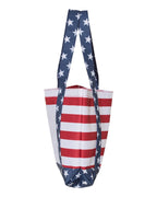 Americana Beach Tote (Name)