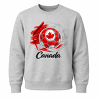 Canada Football Crewneck Sweatshirt hero product mockup