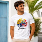 Ecuador Football Classic T-Shirt hero product mockup