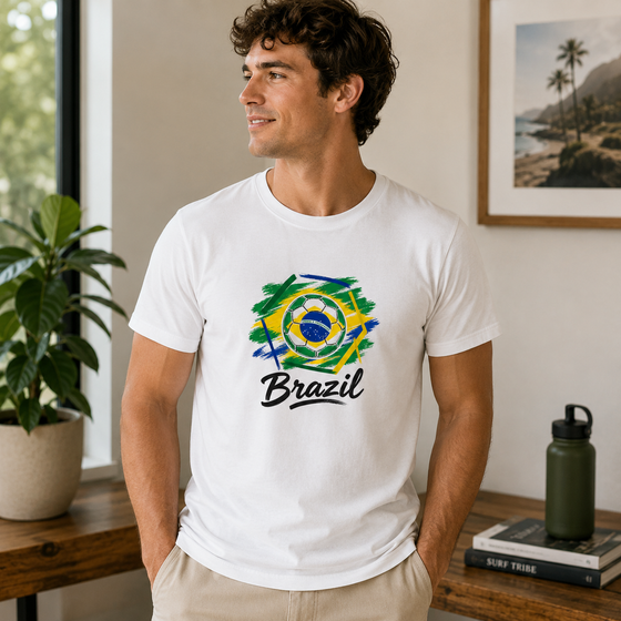 Brazil Football Classic T-Shirt