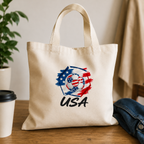 USA Football Classic Tote Bag hero product mockup