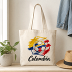 Colombia Football Classic Tote Bag hero product mockup