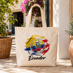 Ecuador Football Classic Tote Bag hero product mockup