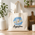 Argentina Football Classic Tote Bag hero product mockup