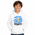 Uruguay Football Youth Hoodie hero product mockup