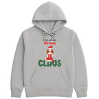 Just call me Mommy Claus Hoodie hero product mockup