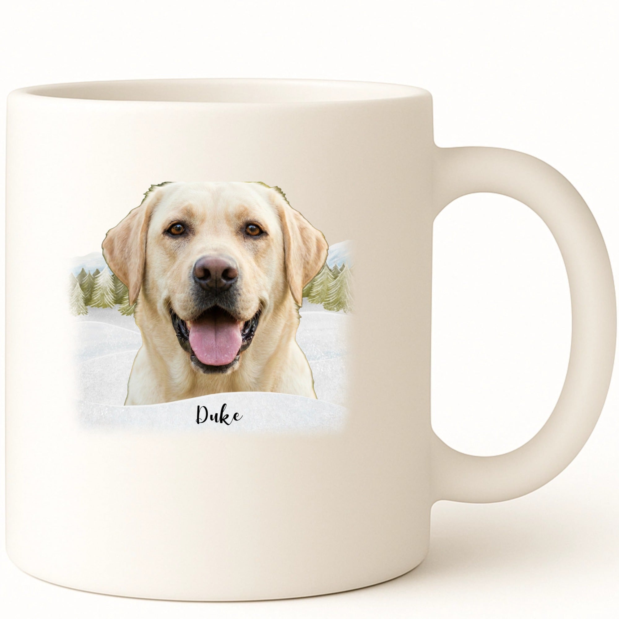 Christmas with my pet Coffee Mug hero product mockup