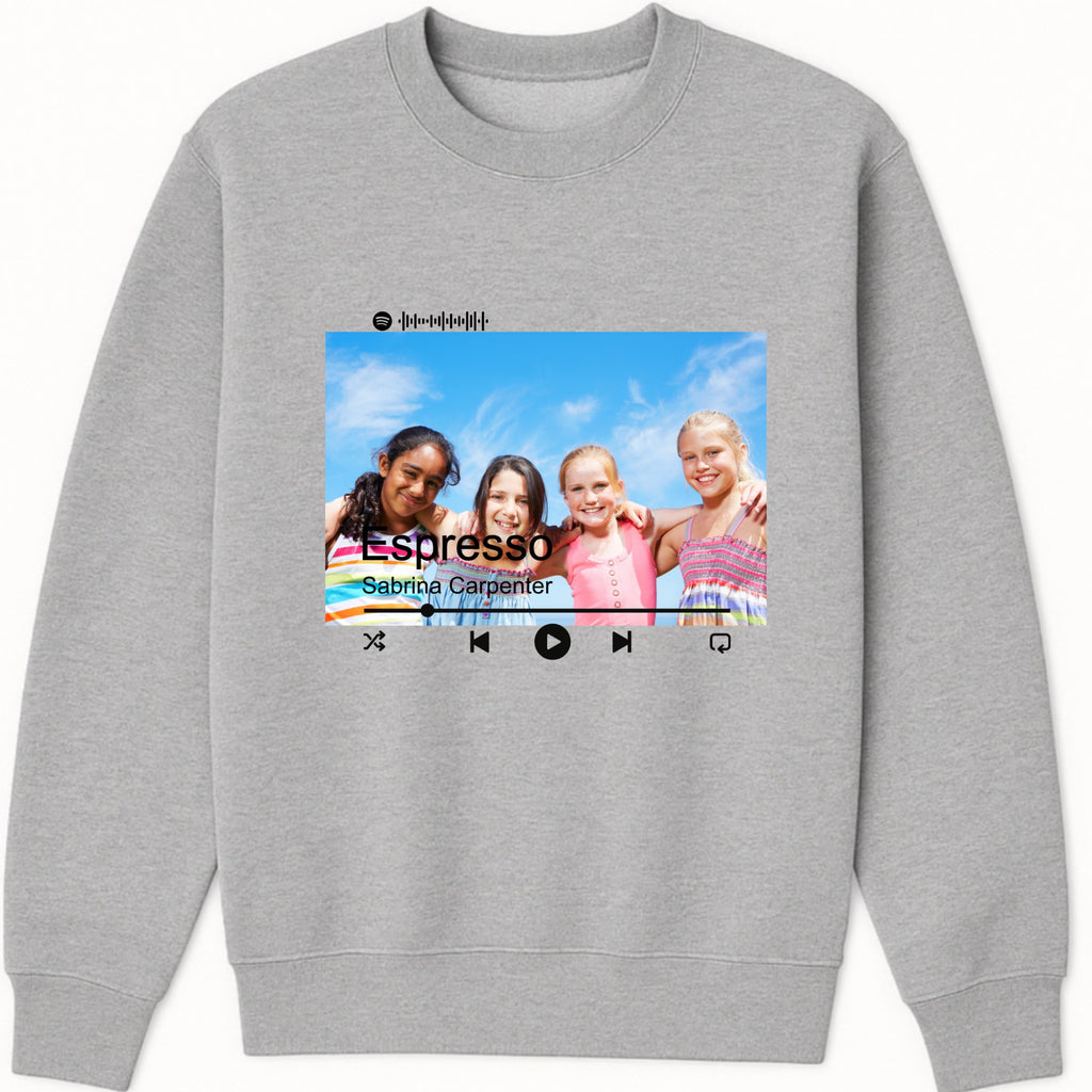 Our favorite song Sweatshirt hero product mockup