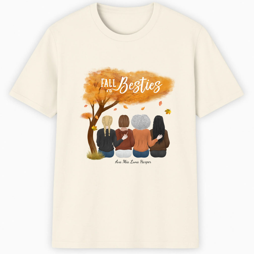 Fall besties Classic T-Shirt hero product mockup