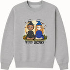 Witch Besties Sweatshirt hero product mockup
