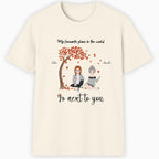 My favourite place in the world is next to you Classic T-Shirt hero product mockup