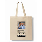 Music player - Spotify Tote Bag hero product mockup