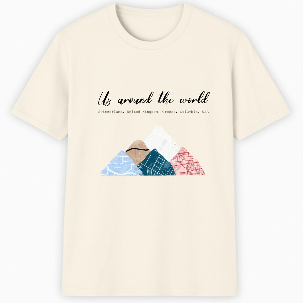 Us around the world Classic T-Shirt hero product mockup