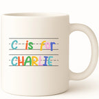 Y is for Your Name Coffee Mug hero product mockup