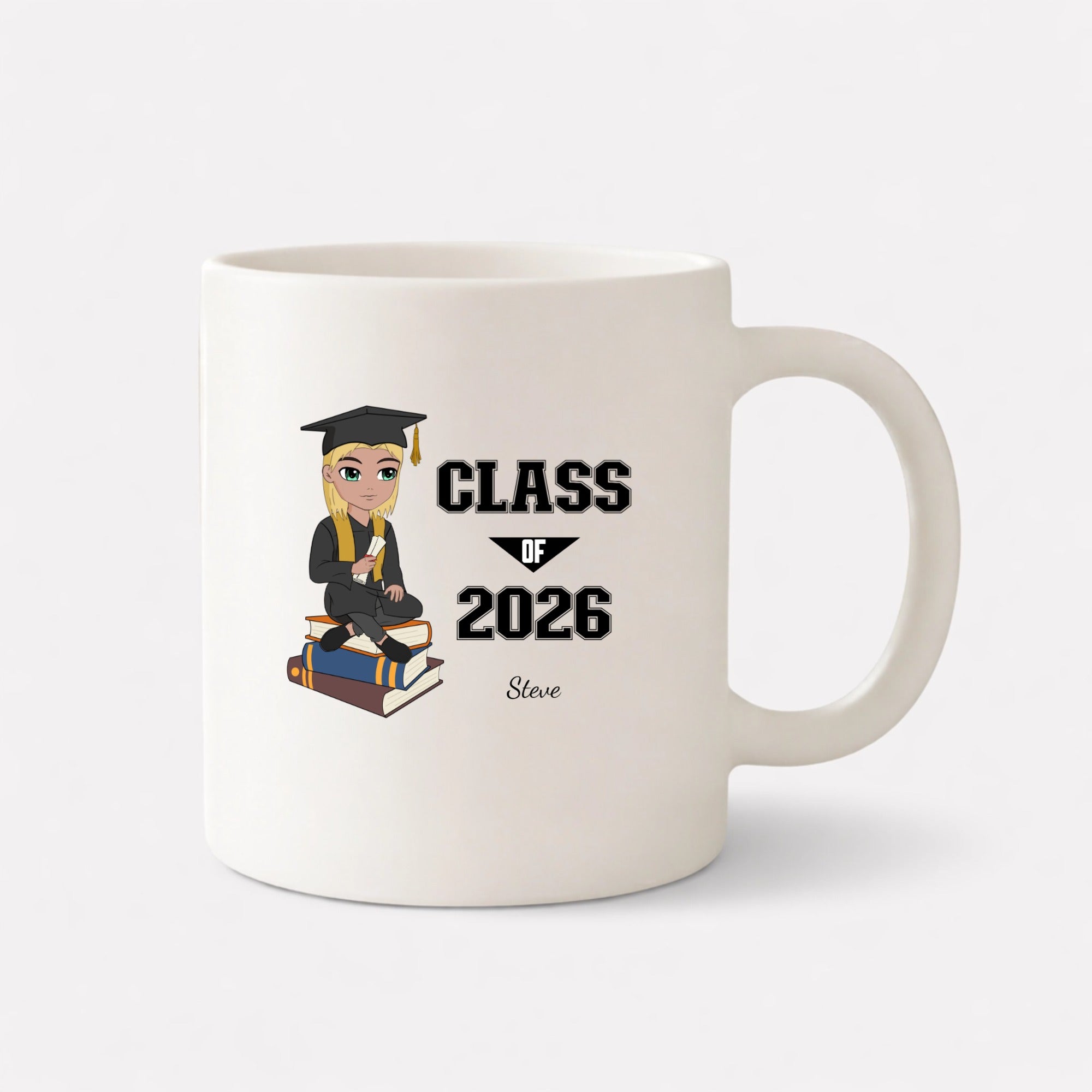 Class of 2026 Coffee Mug hero product mockup