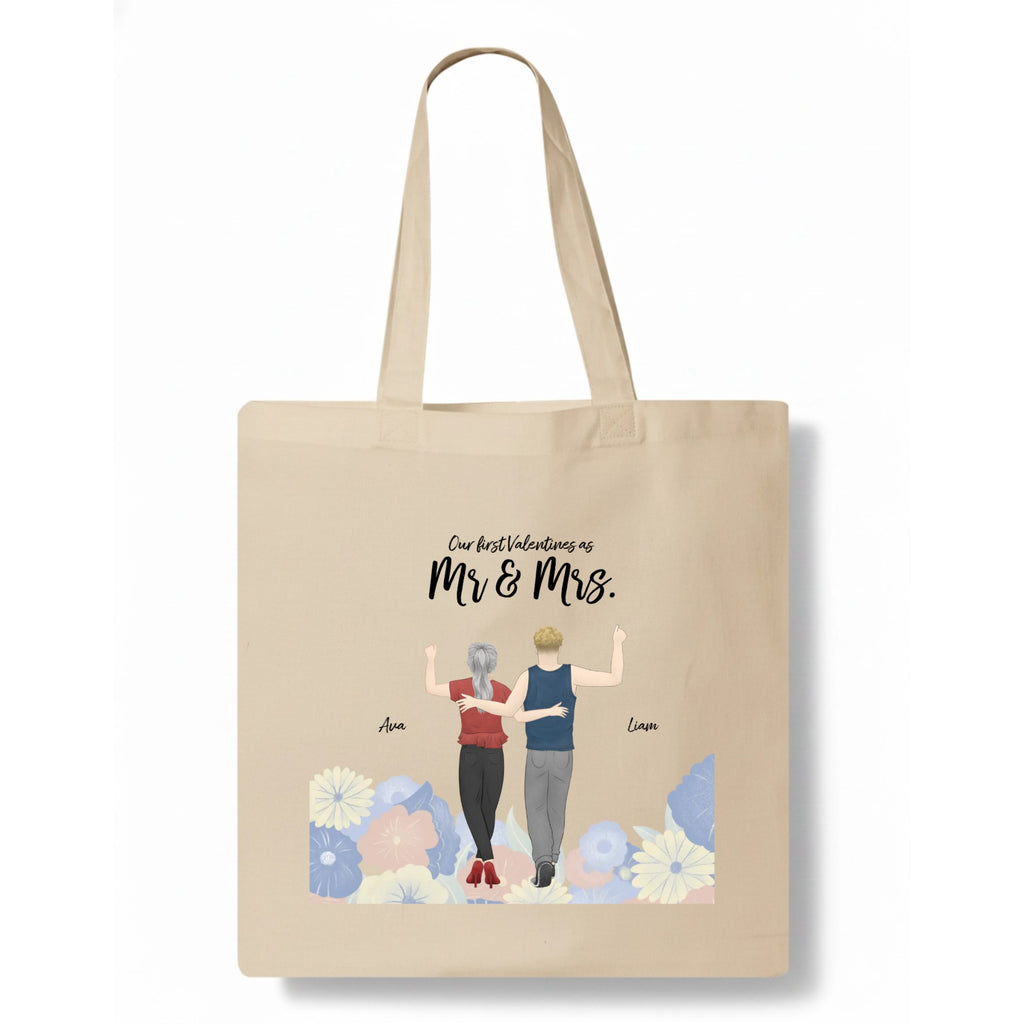Our first valentines together Tote Bag hero product mockup