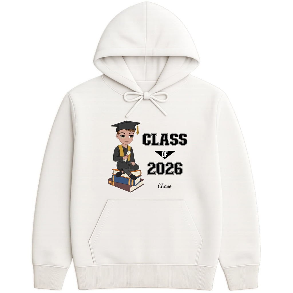 Class of 2026 Hoodie hero product mockup