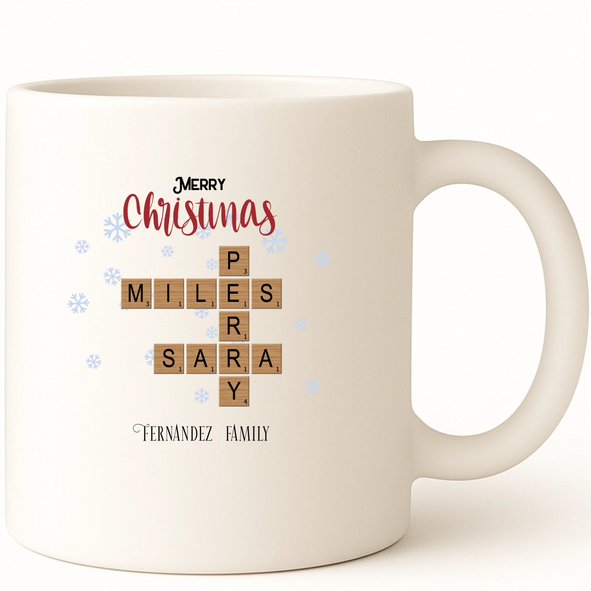 Christmas Crossword Coffee Mug