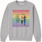 You and I Sweatshirt hero product mockup