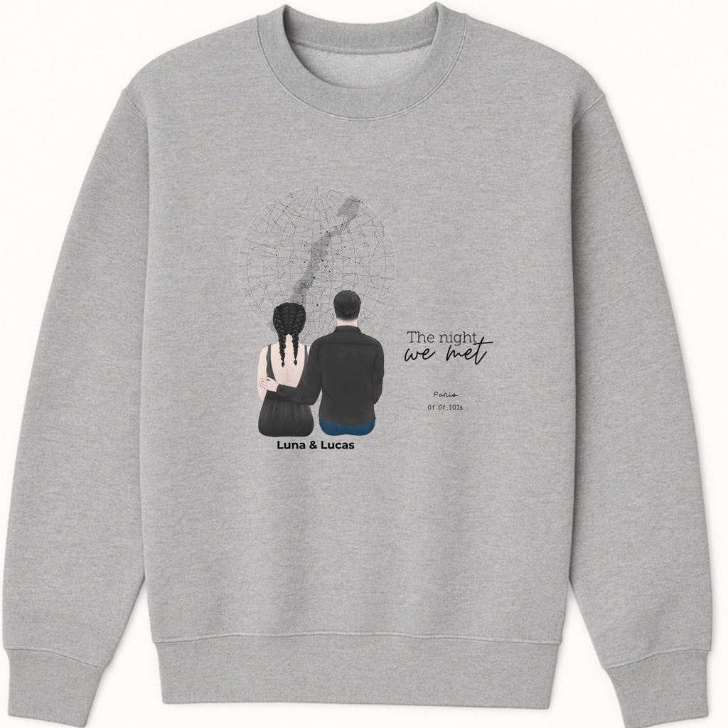 The night we met 2 Sweatshirt hero product mockup