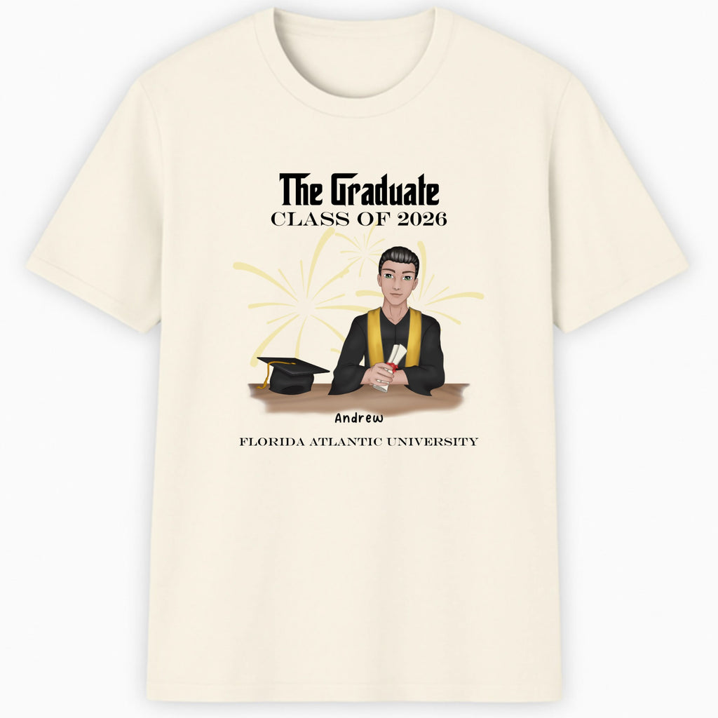 The Graduate Classic T-Shirt hero product mockup