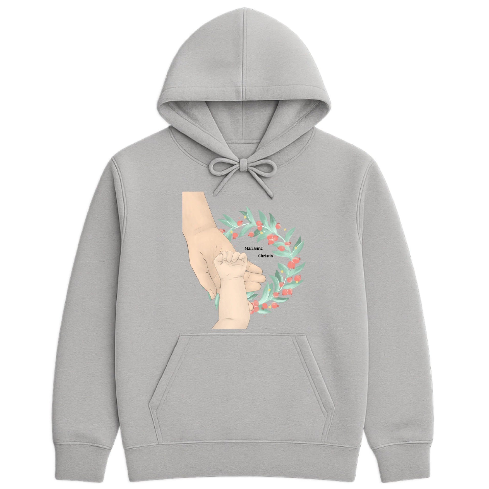 Baby parent to this angel Hoodie hero product mockup