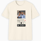 Music player - Spotify Classic T-Shirt hero product mockup