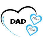 Dad Heart Classic T-Shirt color variation 1