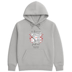 Where we first met - Valentine Hoodie hero product mockup