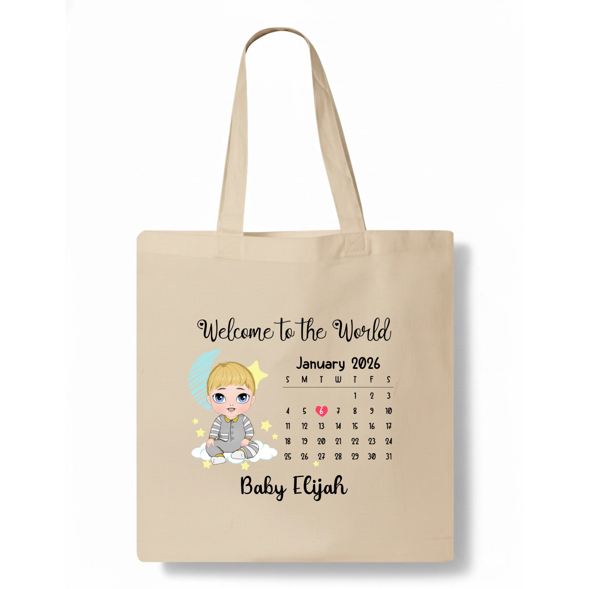 Welcome to the World Tote Bag hero product mockup