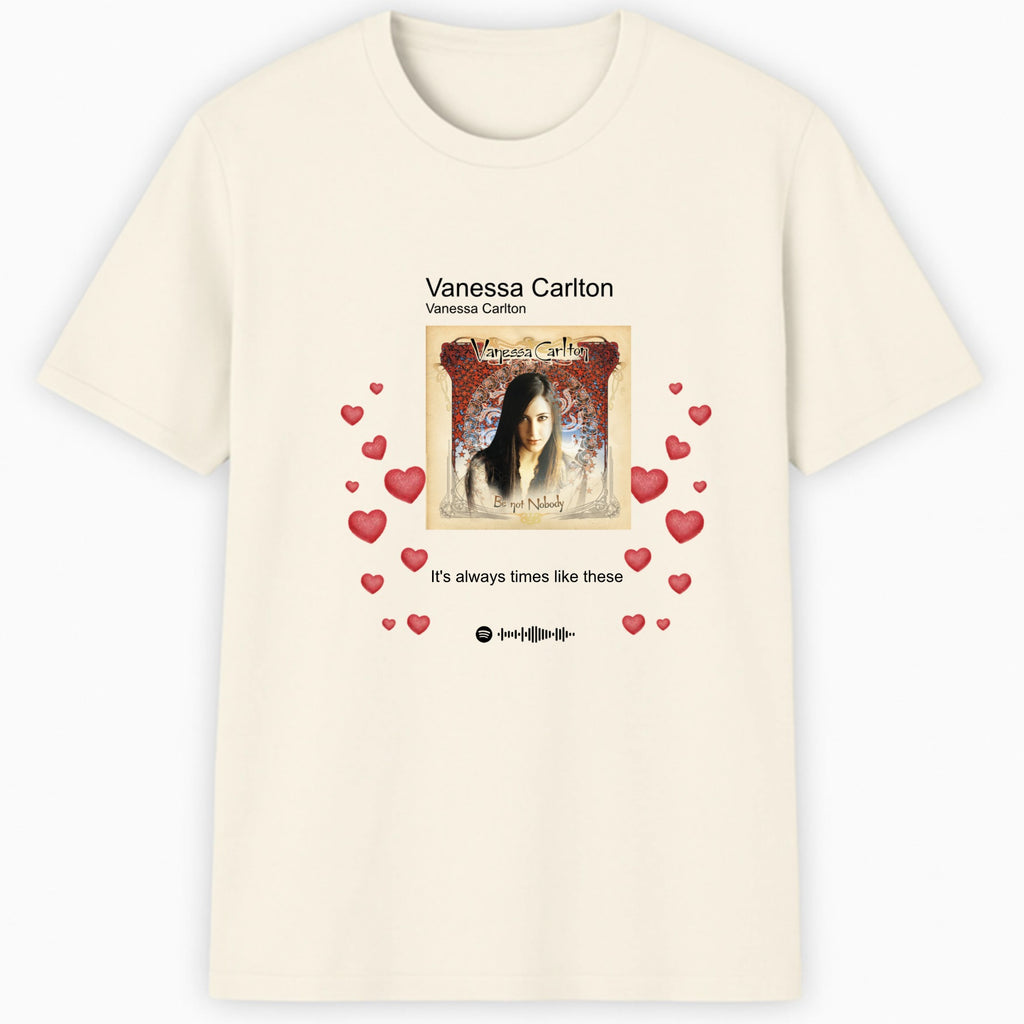 Music Player Spotify - Valentines Classic T-Shirt hero product mockup