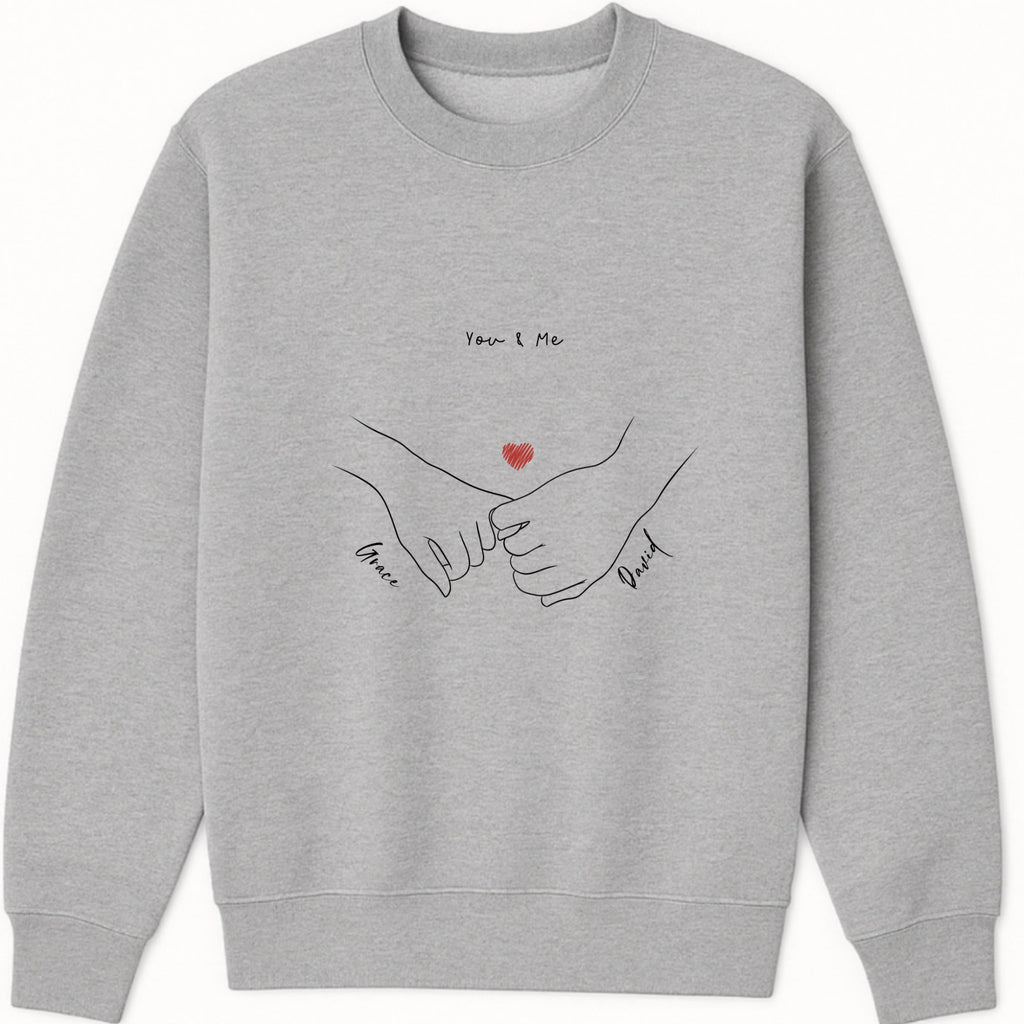 My love Sweatshirt hero product mockup