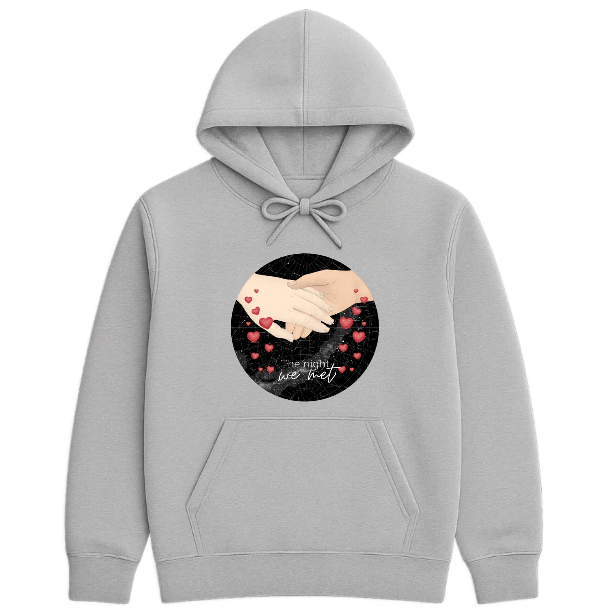 The night we fell in love Hoodie hero product mockup