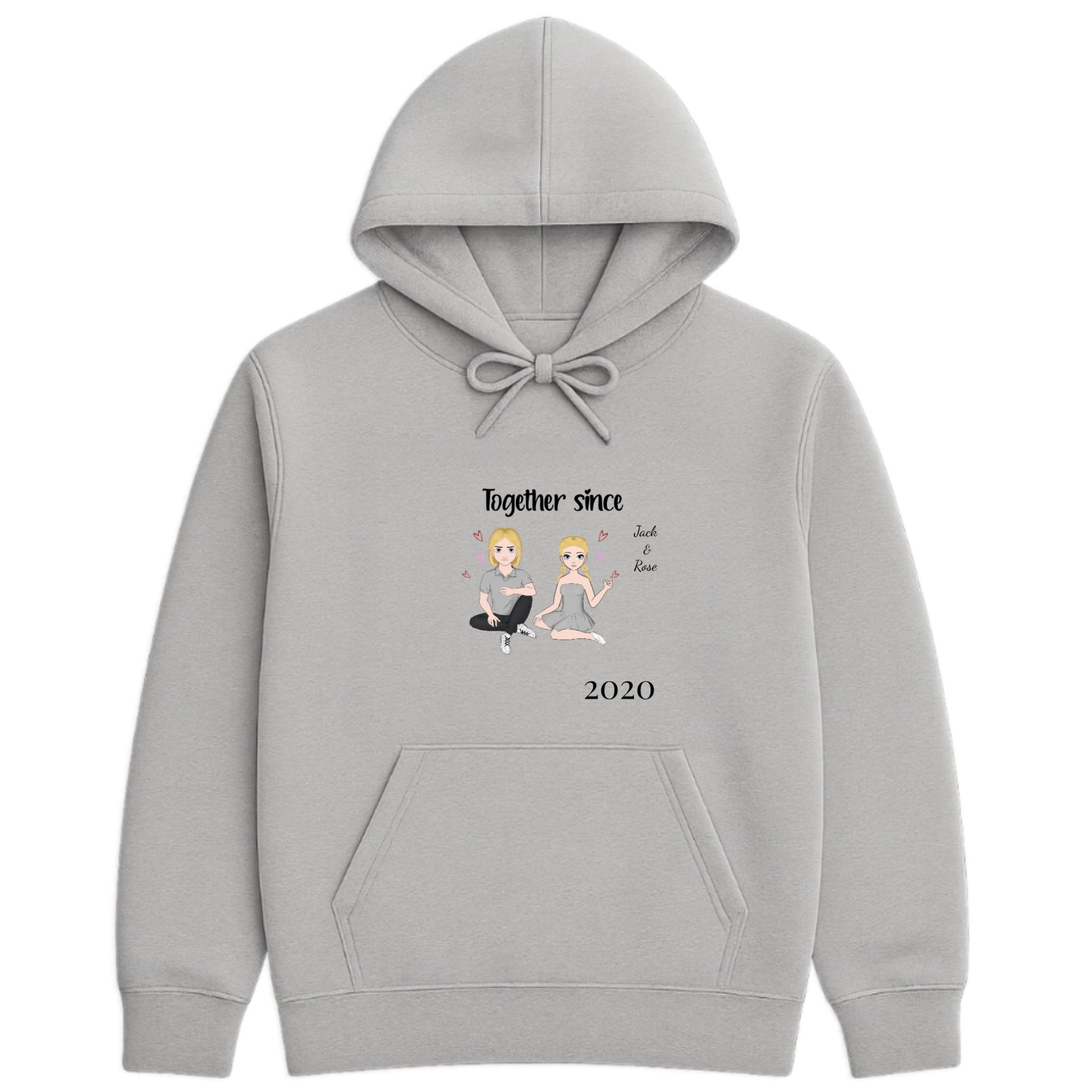 Together since Hoodie hero product mockup