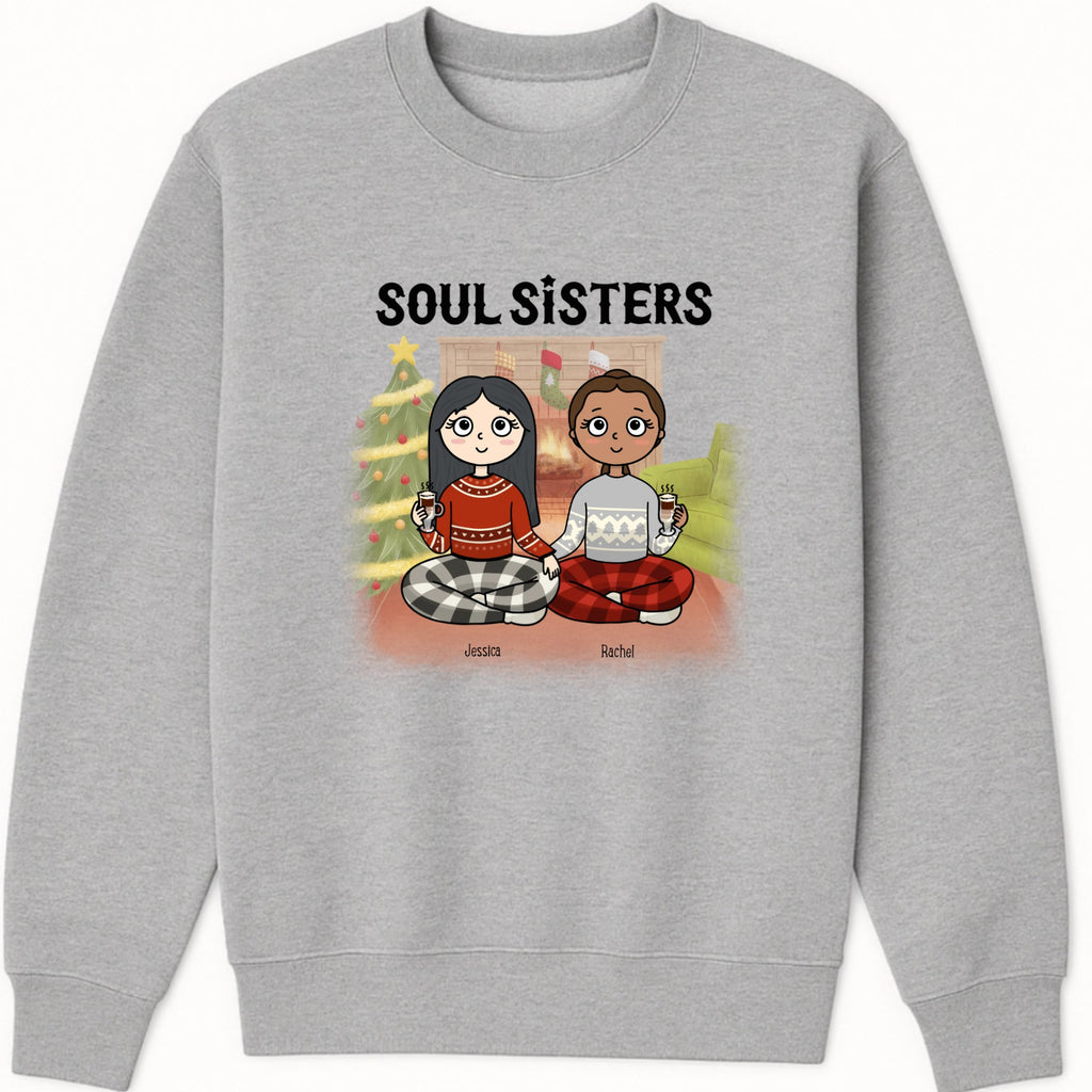 Soul Sisters Sweatshirt hero product mockup