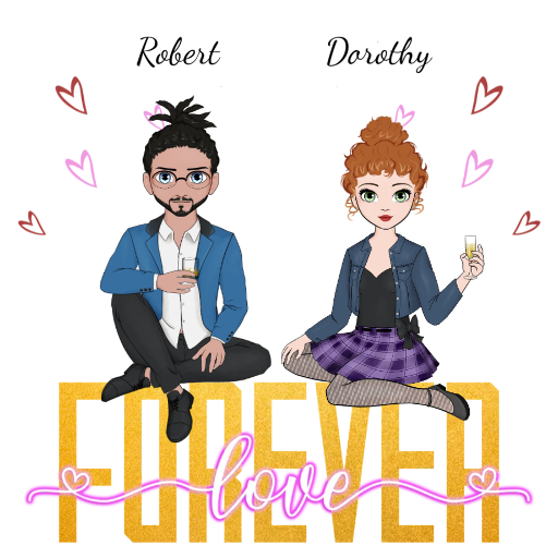 Forever love Sweatshirt alternate product view 2