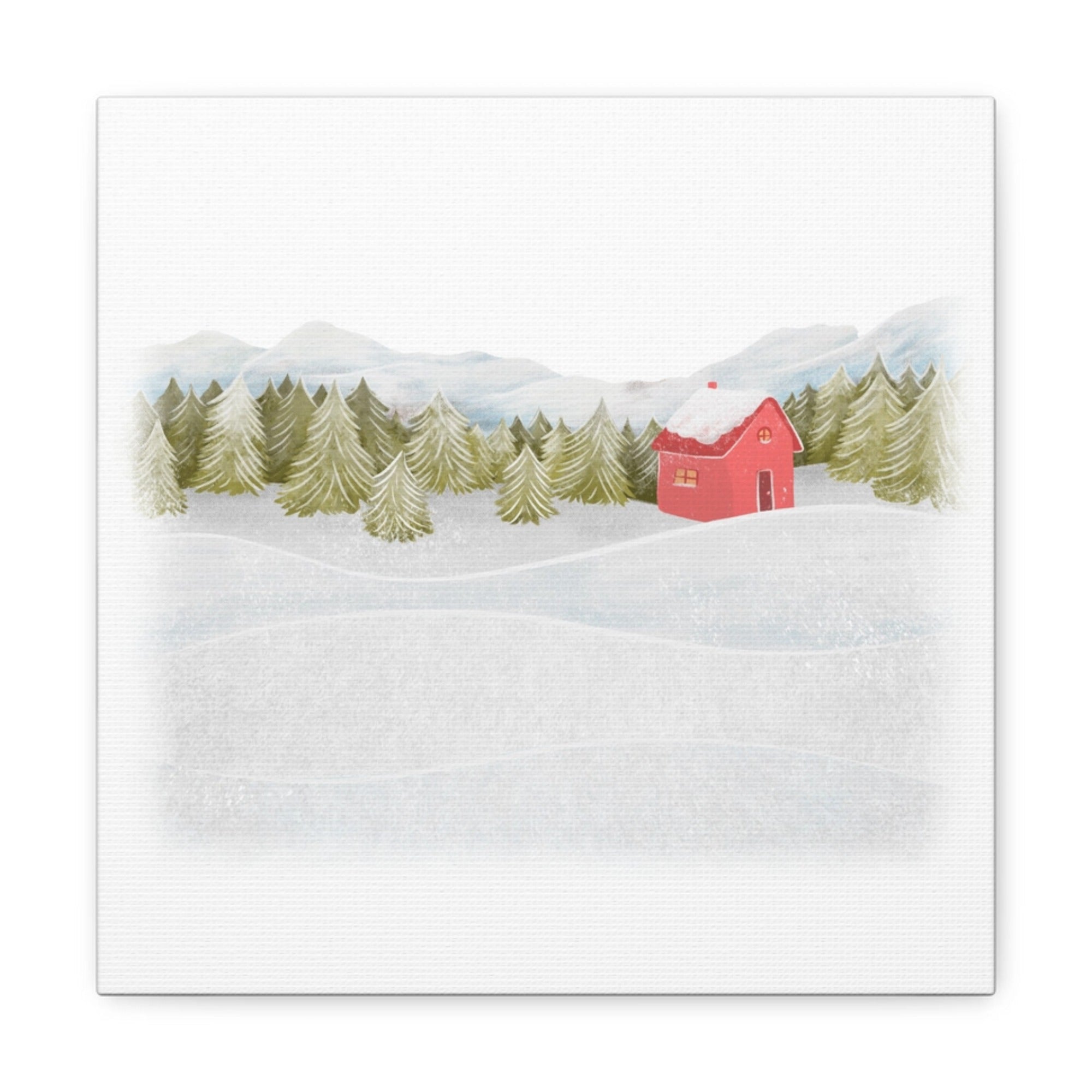 Christmas With My Pet Canvas