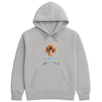 Pet Photo with name in Gradient Finish Hoodie hero product mockup