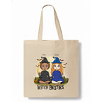 Witch Besties Tote Bag hero product mockup