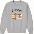 Reasons why I love you crossword Sweatshirt color variation 1
