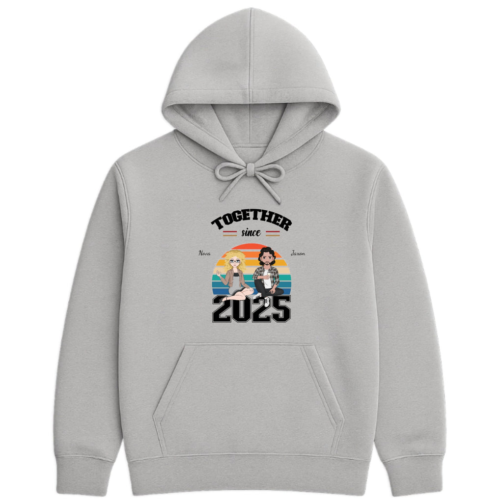 Together since Hoodie hero product mockup