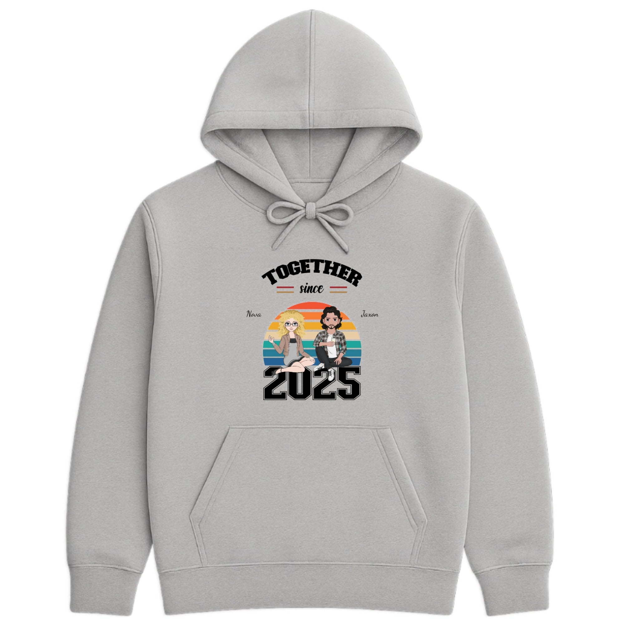 Together since Hoodie hero product mockup
