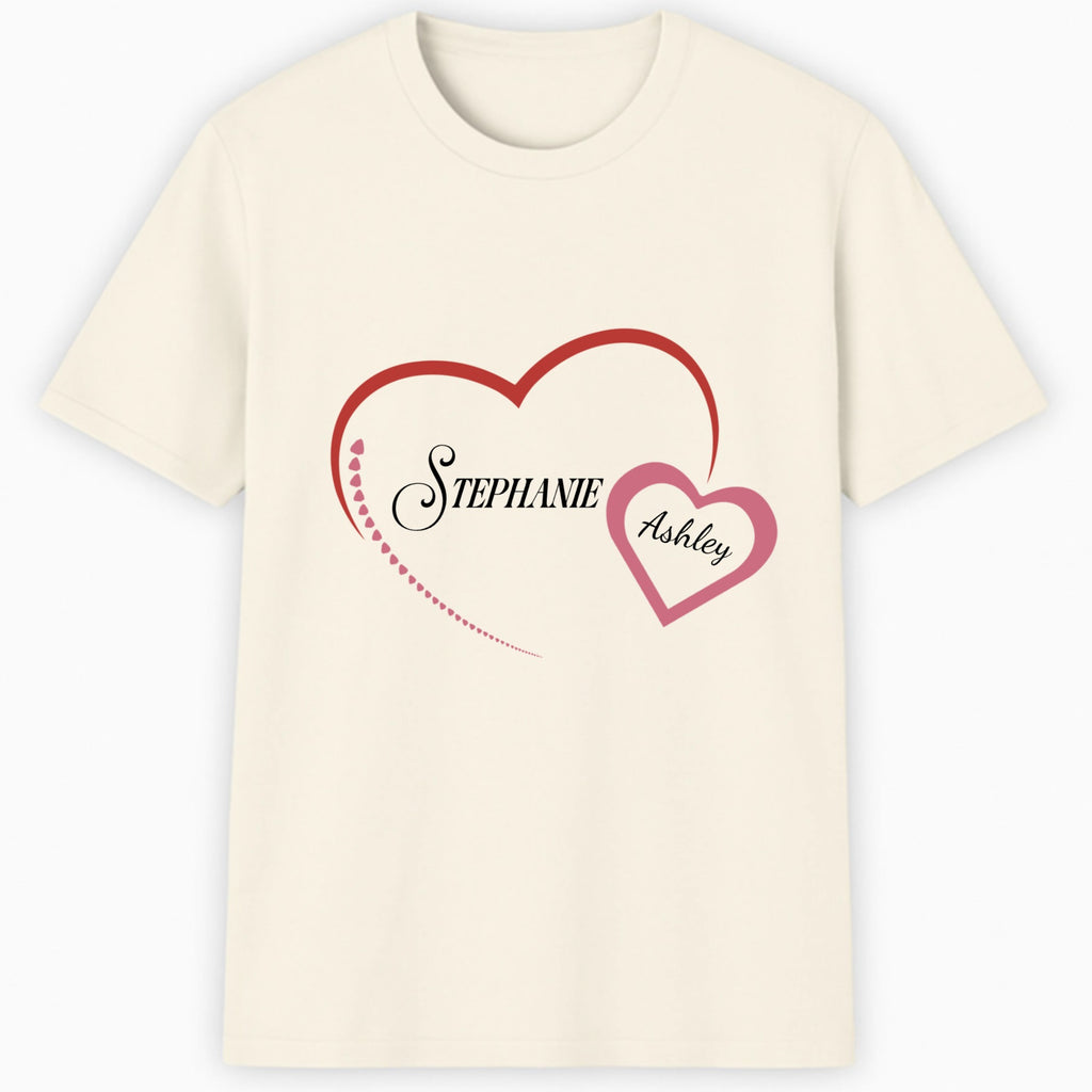 Mom Heart Classic T-Shirt hero product mockup