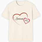 Mom Heart Classic T-Shirt hero product mockup