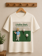 Golfer Dad Classic T-Shirt hero product mockup