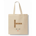 You and Me Tote Bag hero product mockup