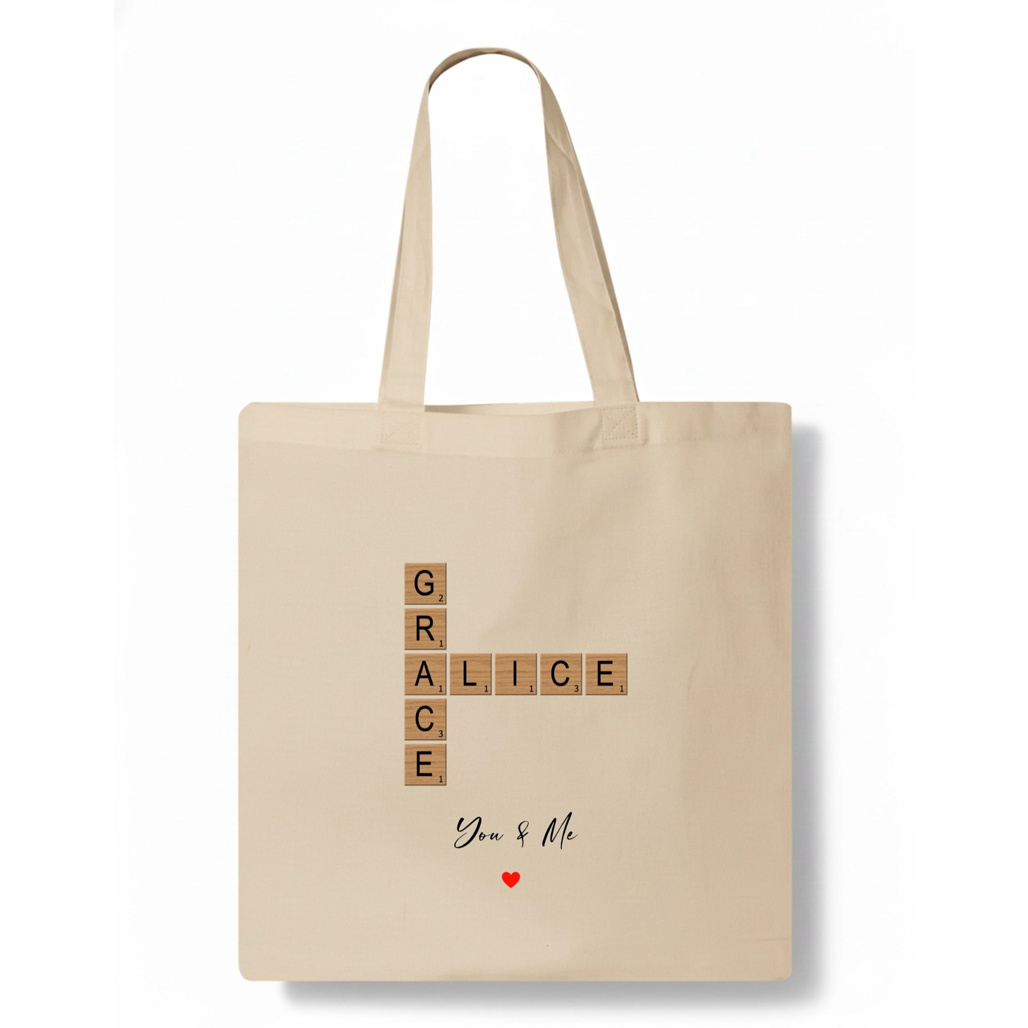 You & Me Tote Bag