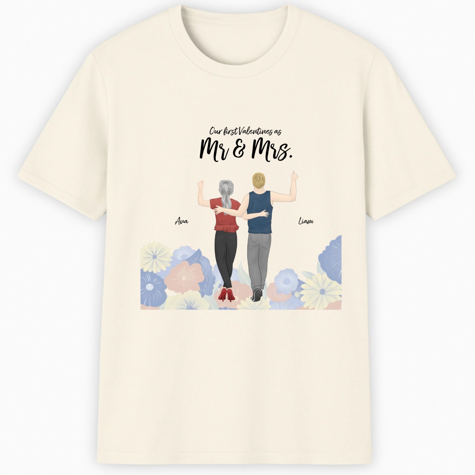 Our first valentines together Classic T-Shirt hero product mockup