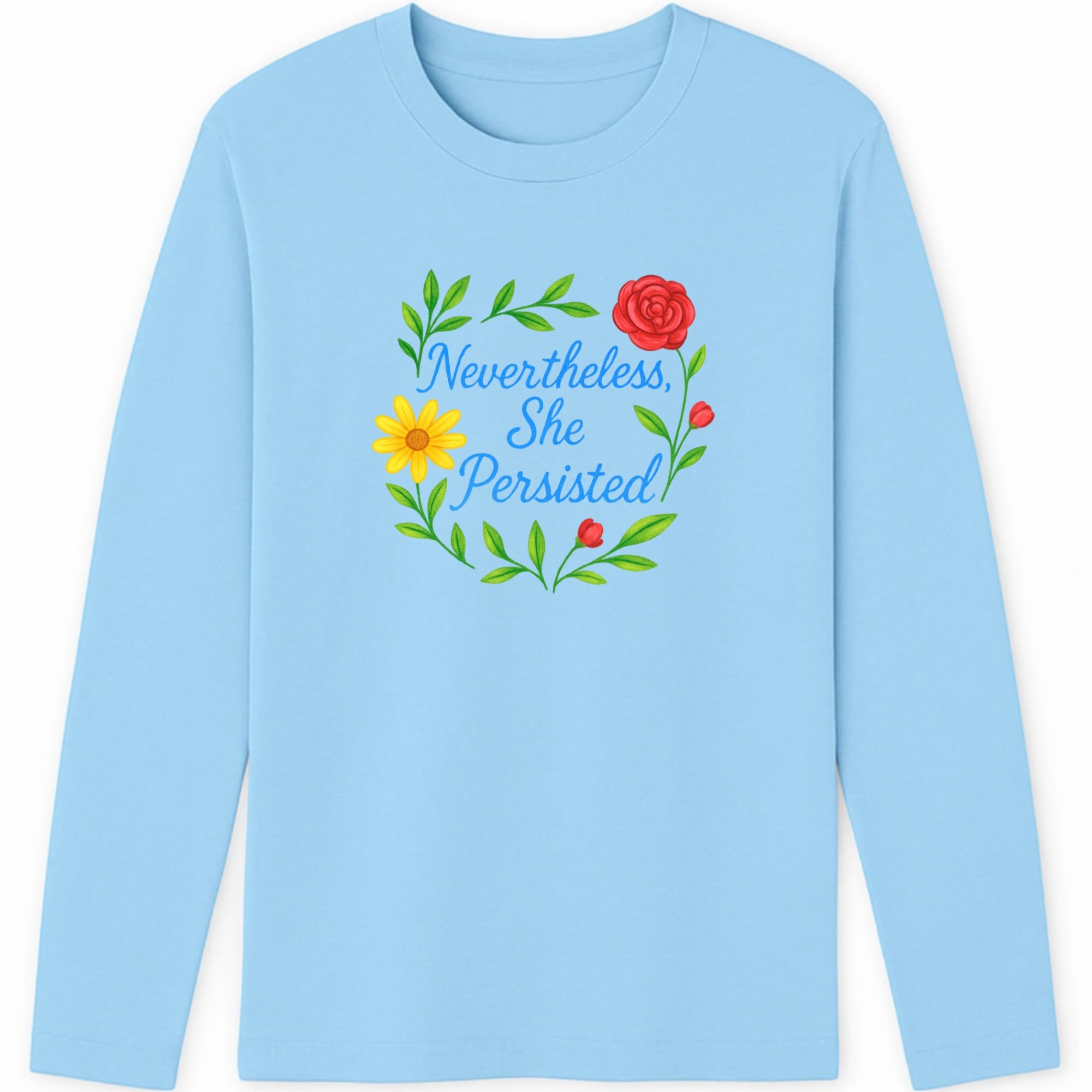 Nevertheless, She Persisted Coffee Long Sleeve T-Shirt